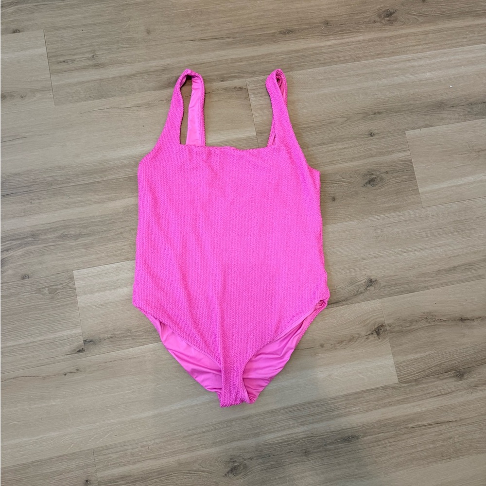 Show Me Your MuMu Pink One Piece Swimsuit